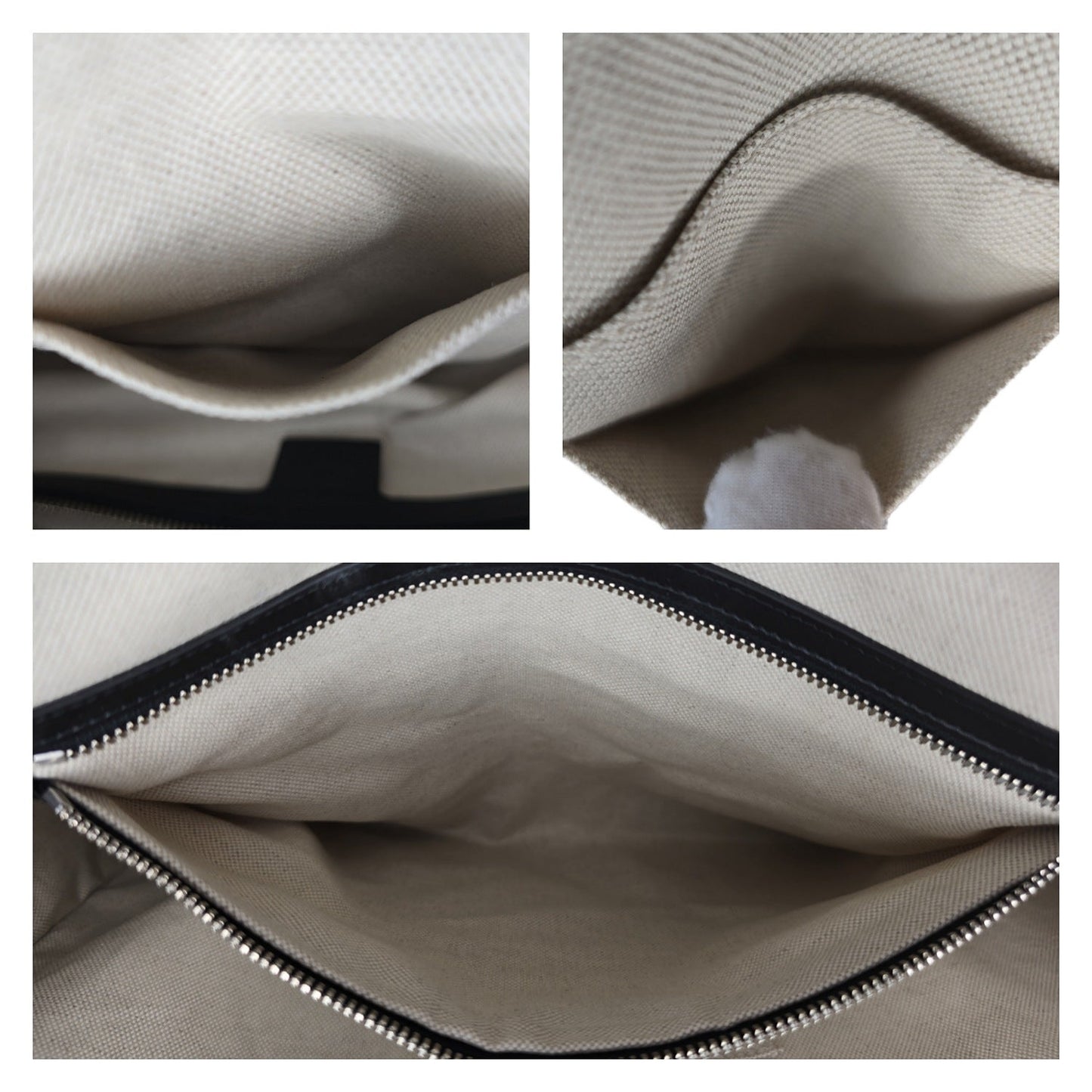 Gucci Black GG Embossed Perforated Leather Double Handle Tote