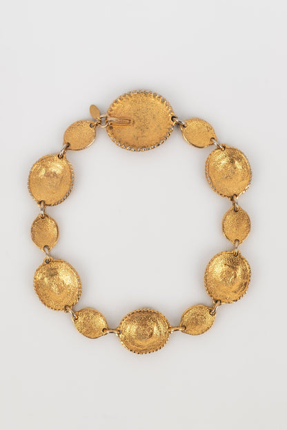 Collier dor Chanel 1980s