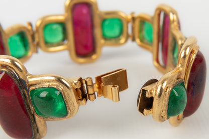 Bracelet en pte de verre Chanel