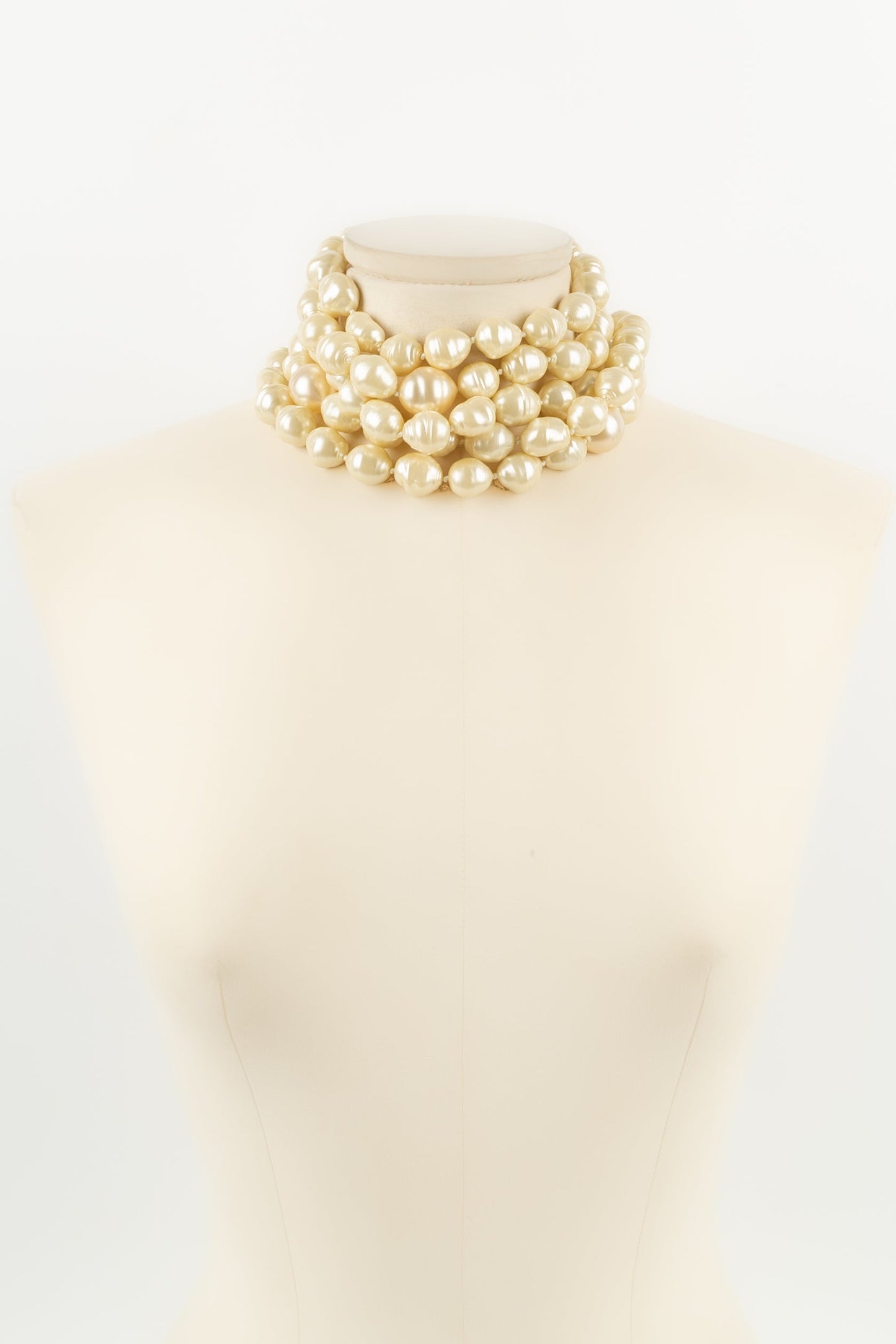 Collier ras de cou Chanel 1990s