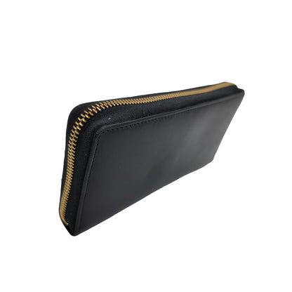 Gucci Black Calfskin 1955 Horsebit Long Wallet