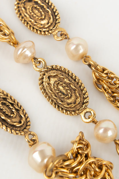 Collier / sautoir Chanel 1982