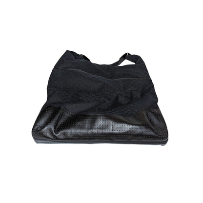 Gucci Black Nylon GG Monogram Garment Hobo
