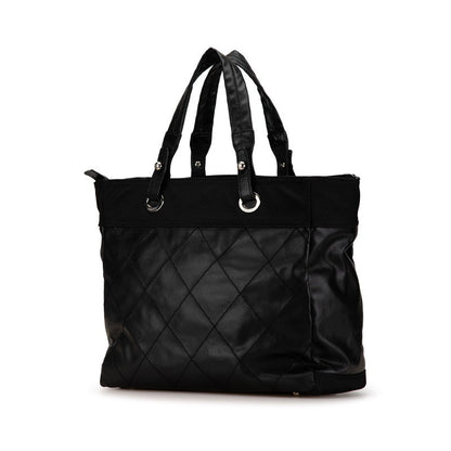 Chanel Coco Mark Paris Biarritz MM Leather Tote Bag