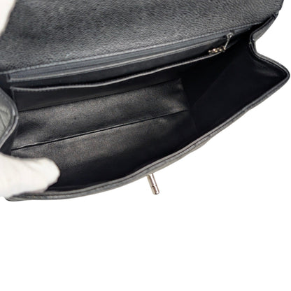 Chanel 90s Caviar Quilted Kelly Top Handle Bag