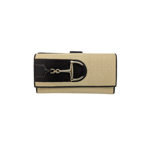 Gucci 1955 Horsebit Accent Continental Wallet