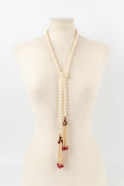 Collier cravate Chanel 1983