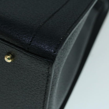 GUCCI Bamboo Hand Bag Leather Black 002 1186 0259  ep1914