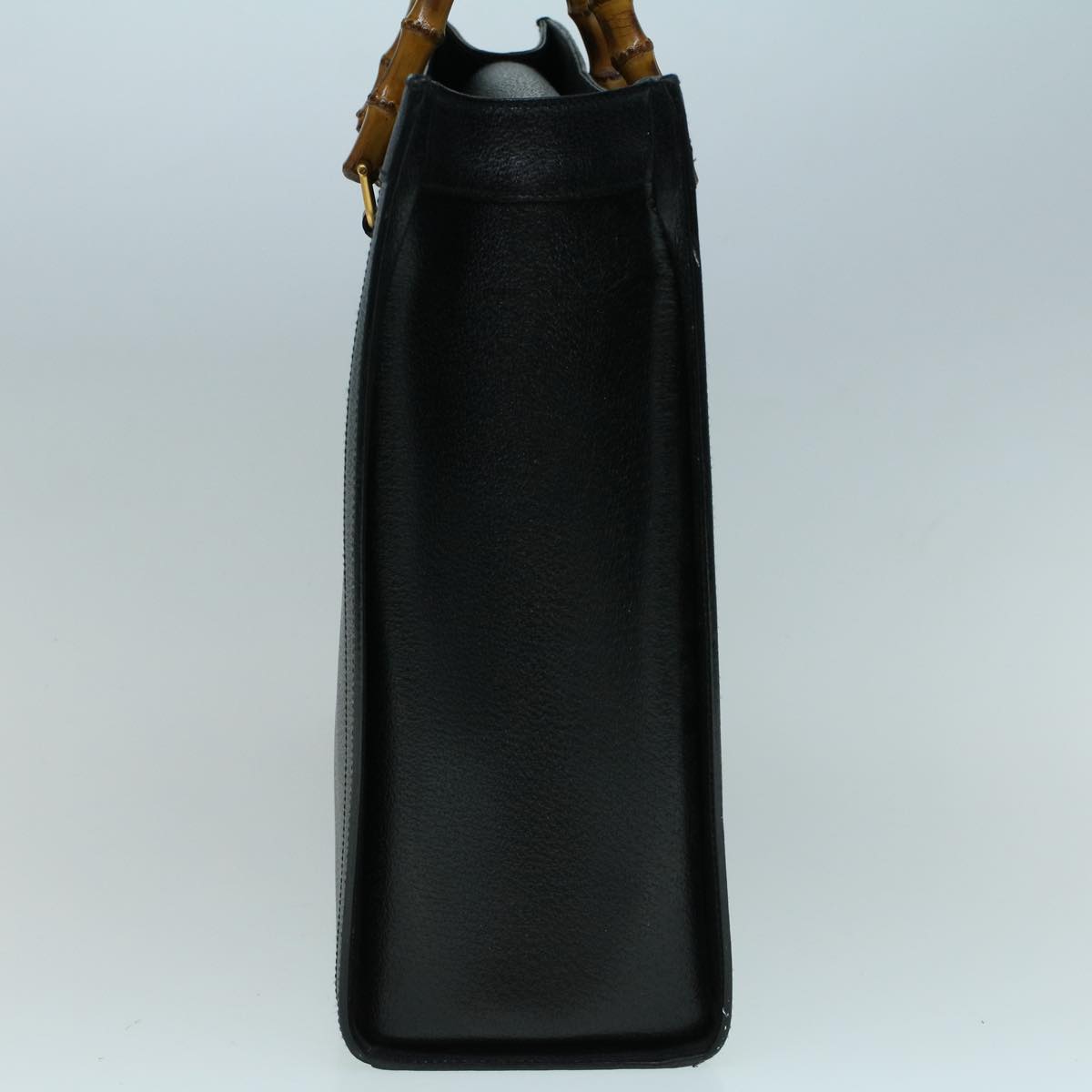 GUCCI Bamboo Hand Bag Leather Black 002 1186 0259  ep1914