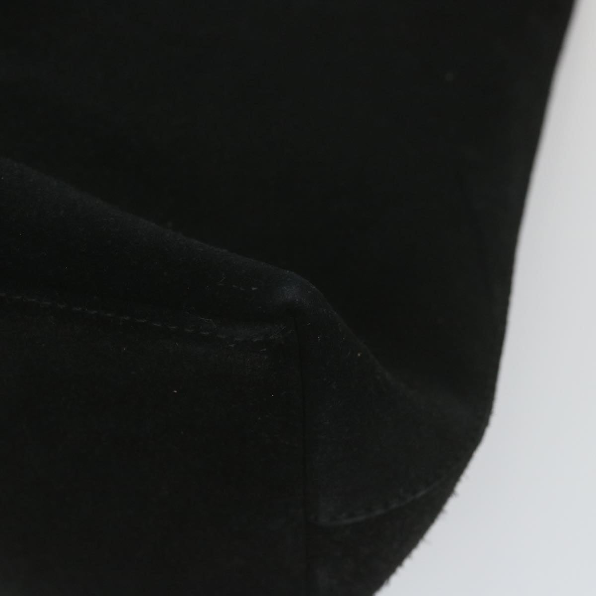 GUCCI Bamboo Shoulder Bag Suede Black 001 3214 001998  ep1932