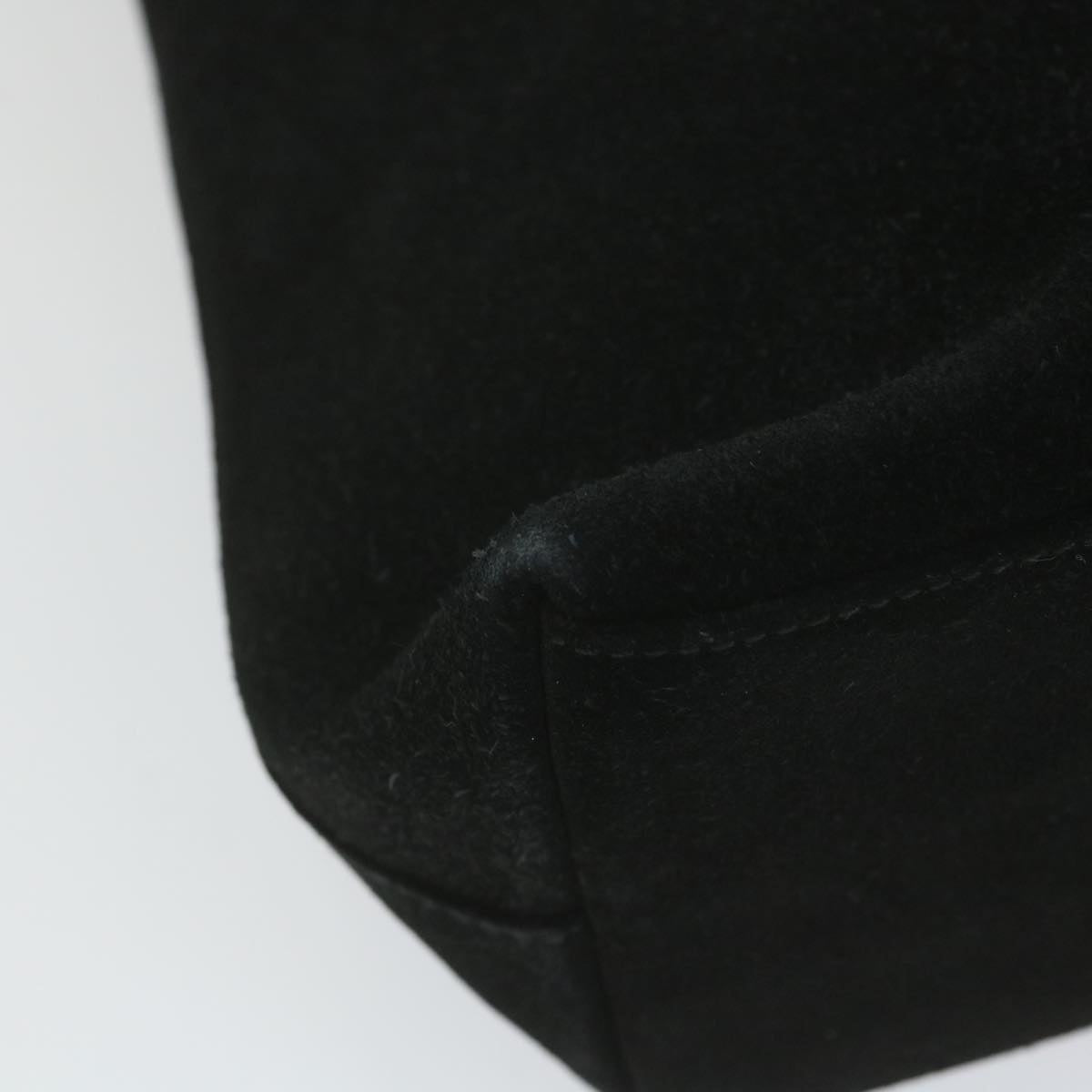 GUCCI Bamboo Shoulder Bag Suede Black 001 3214 001998  ep1932