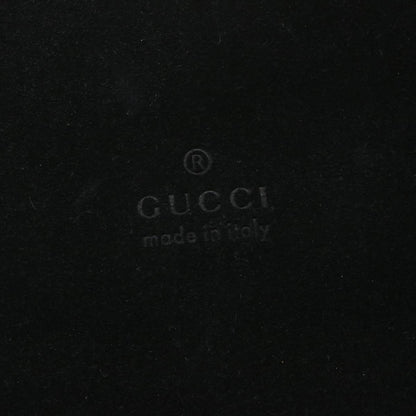 GUCCI Bamboo Shoulder Bag Suede Black 001 3214 001998  ep1932