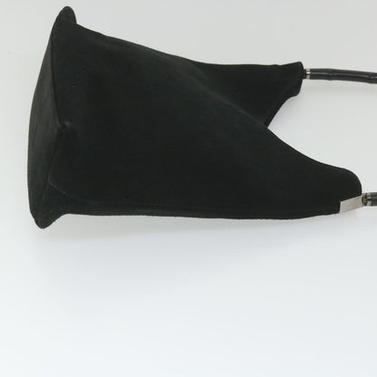 GUCCI Bamboo Shoulder Bag Suede Black 001 3214 001998  ep1932