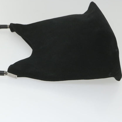 GUCCI Bamboo Shoulder Bag Suede Black 001 3214 001998  ep1932