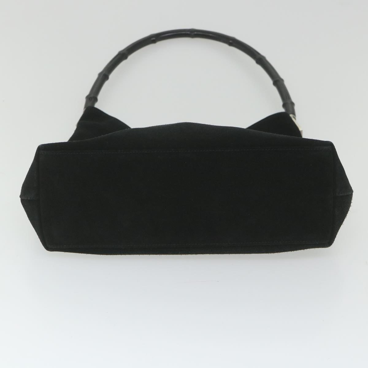 GUCCI Bamboo Shoulder Bag Suede Black 001 3214 001998  ep1932