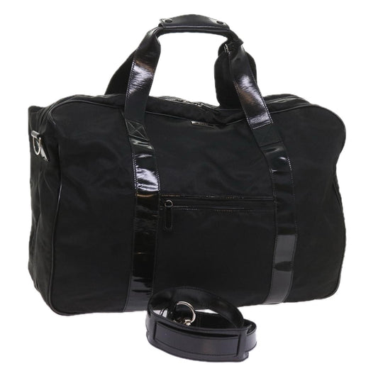 GUCCI Boston Bag Canvas Black 012 3754 0074  ep2080