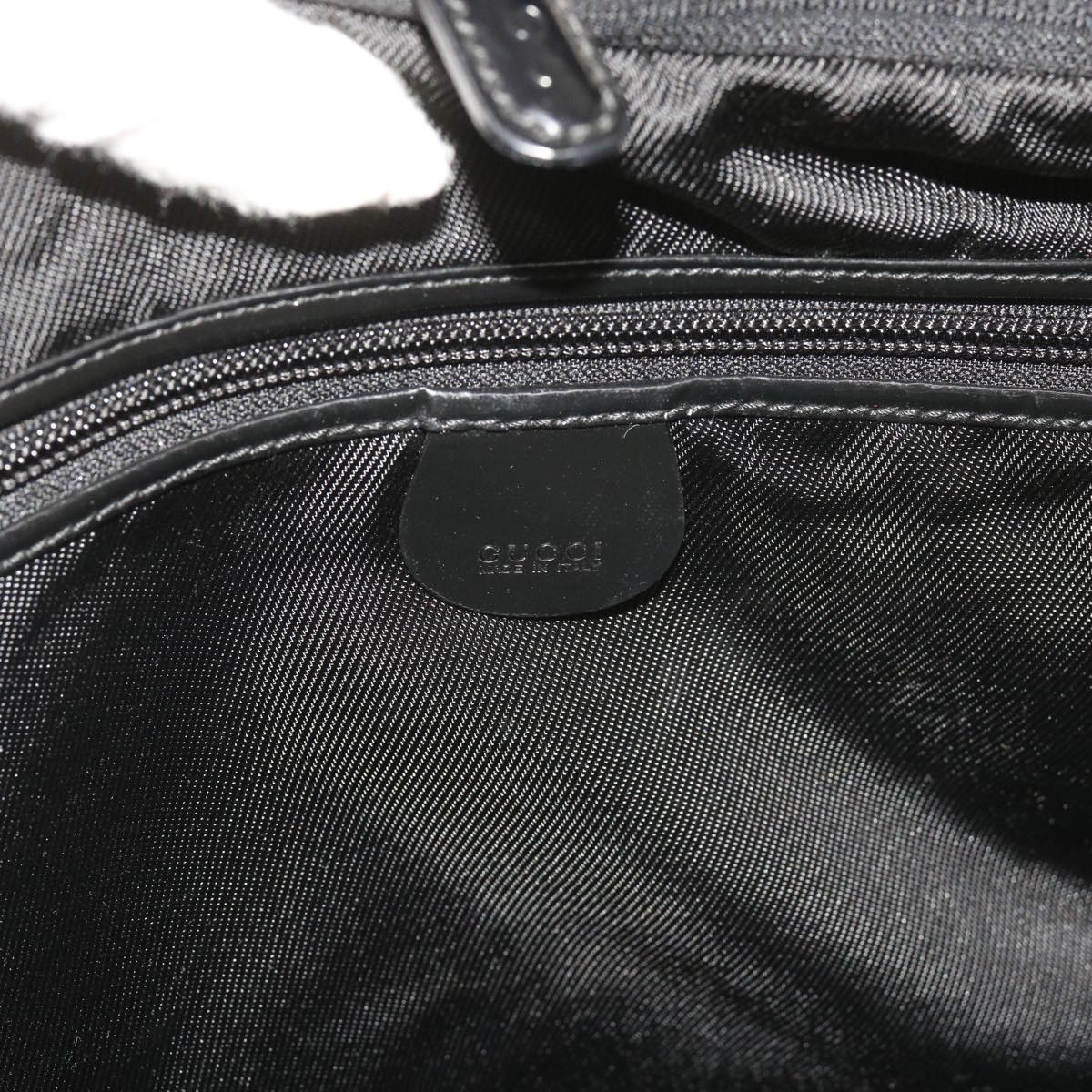 GUCCI Boston Bag Canvas Black 012 3754 0074  ep2080