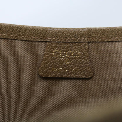 GUCCI GG Plus Supreme Web Sherry Line Tote Bag Beige Red Green  ep2191