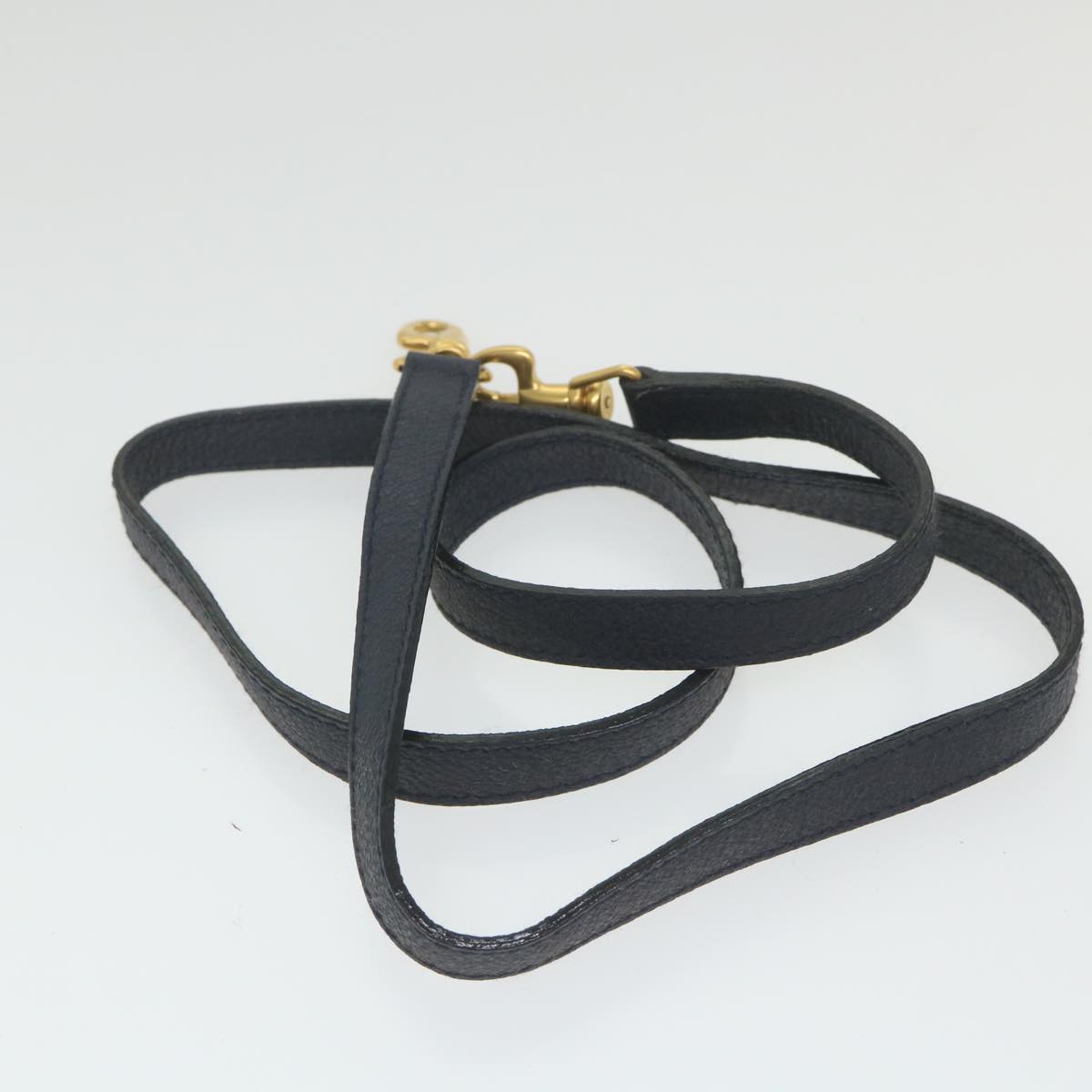 GUCCI Bamboo Hand Bag Suede 2way Navy 000 2058 0290 0  ep2263