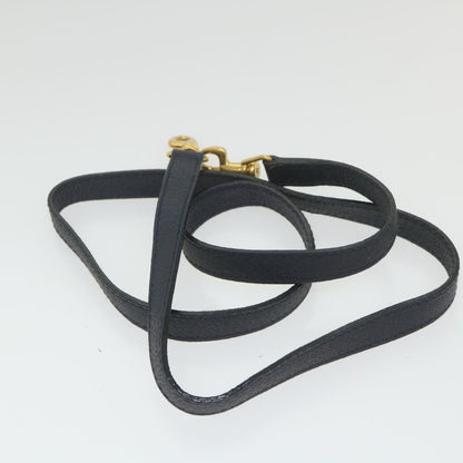 GUCCI Bamboo Hand Bag Suede 2way Navy 000 2058 0290 0  ep2263