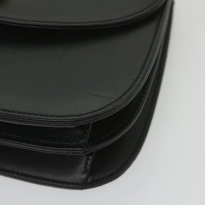 GUCCI Bamboo Hand Bag Leather Black 000 406  ep2265