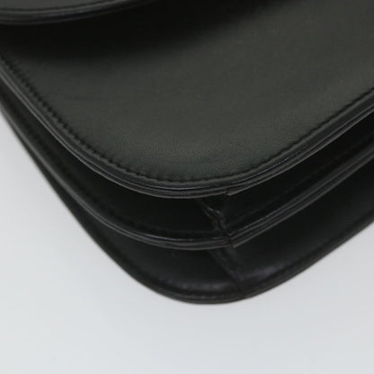 GUCCI Bamboo Hand Bag Leather Black 000 406  ep2265