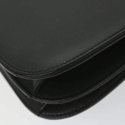 GUCCI Bamboo Hand Bag Leather Black 000 406  ep2265