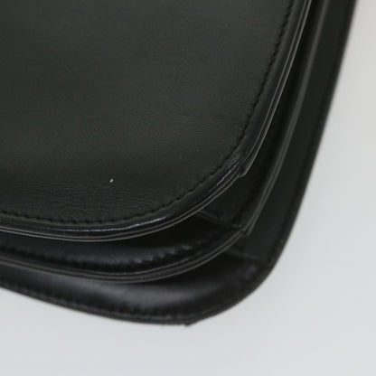 GUCCI Bamboo Hand Bag Leather Black 000 406  ep2265