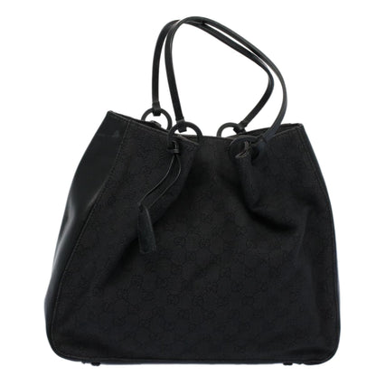GUCCI GG Canvas Tote Bag Black 101920  ep2273