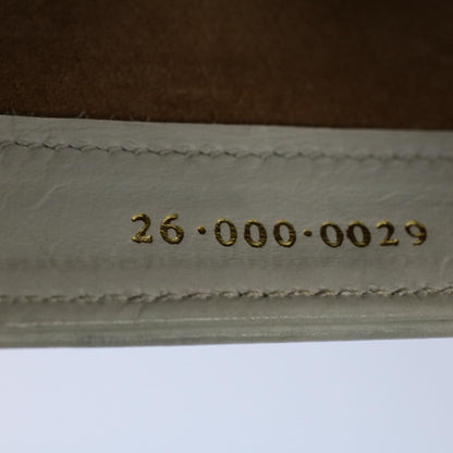 GUCCI Bamboo Hand Bag Leather White 26 000 0029  ep2281