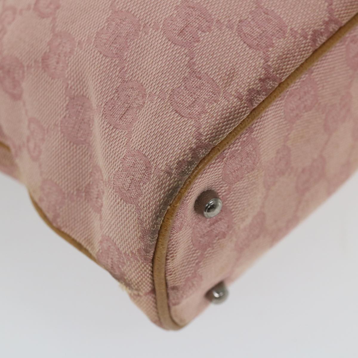 GUCCI GG Canvas Tote Bag Pink 113016  ep2292