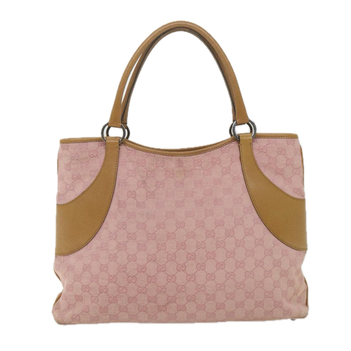 GUCCI GG Canvas Tote Bag Pink 113016  ep2292