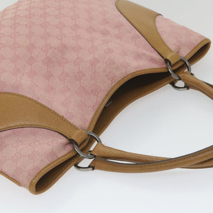 GUCCI GG Canvas Tote Bag Pink 113016  ep2292