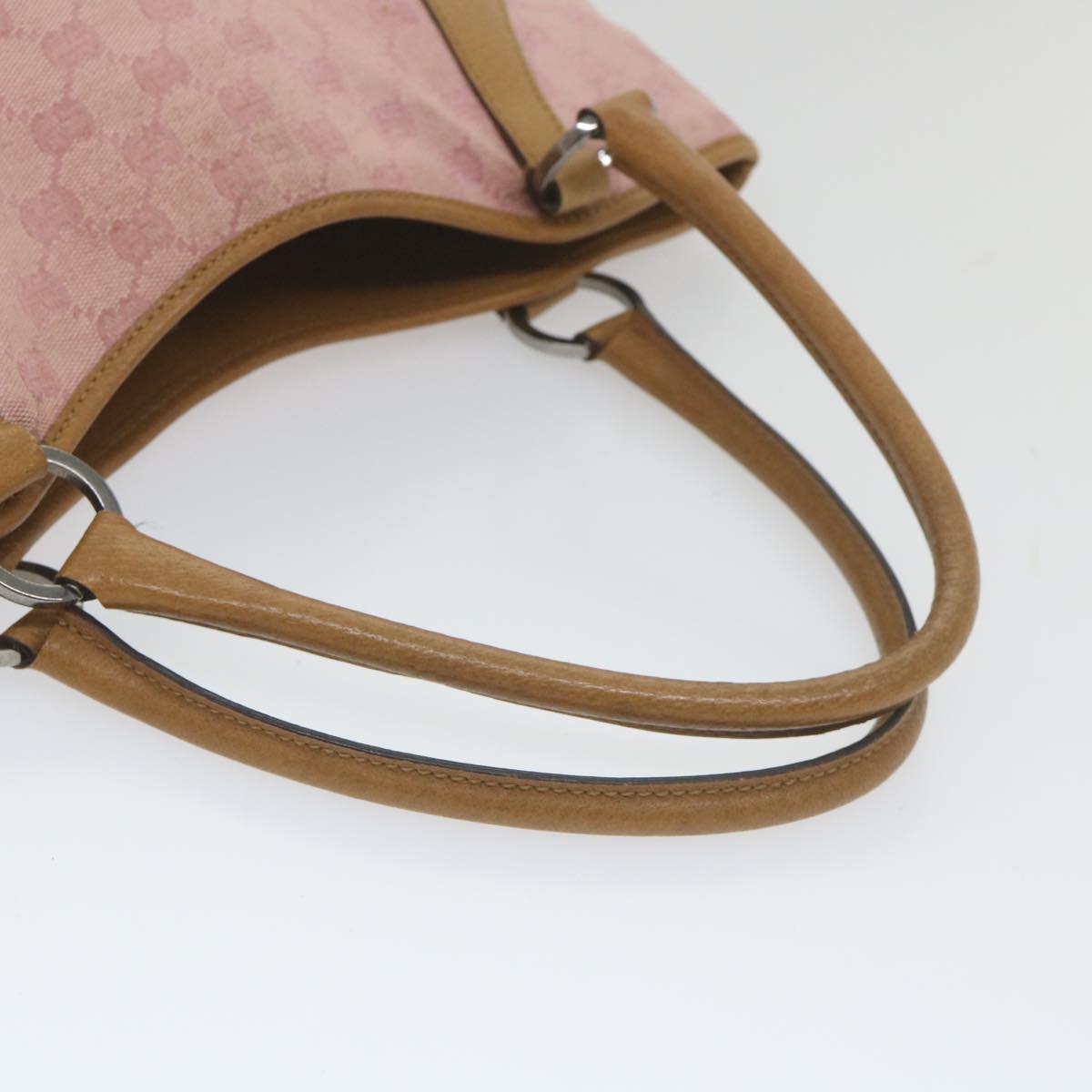 GUCCI GG Canvas Tote Bag Pink 113016  ep2292