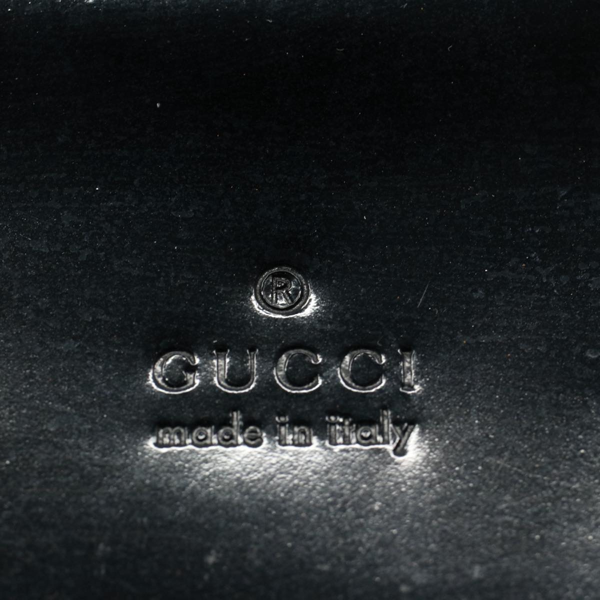 GUCCI Bamboo Hand Bag Enamel Black 000 0828 3754  ep2302