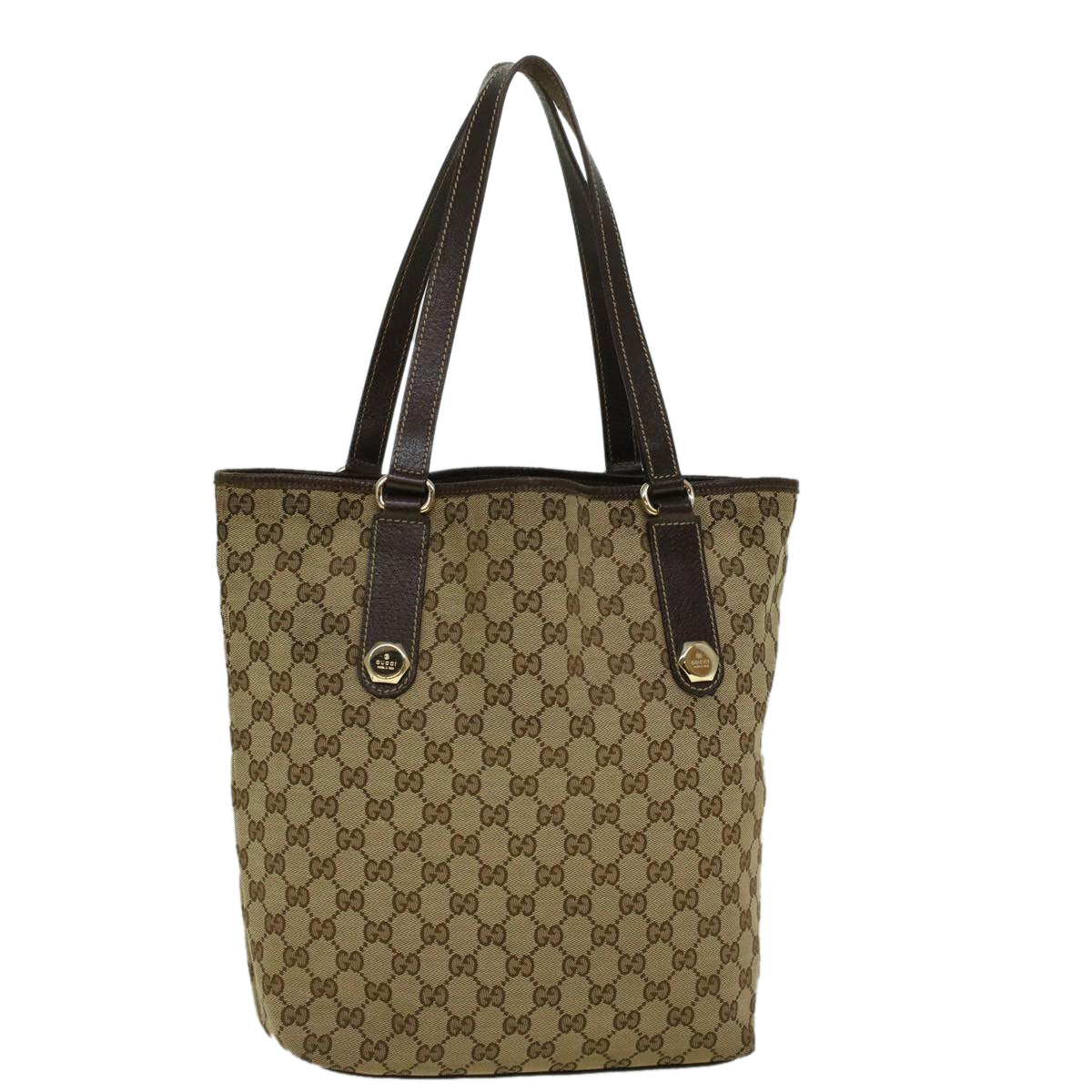 GUCCI GG Canvas Tote Bag Beige 153009  ep2313