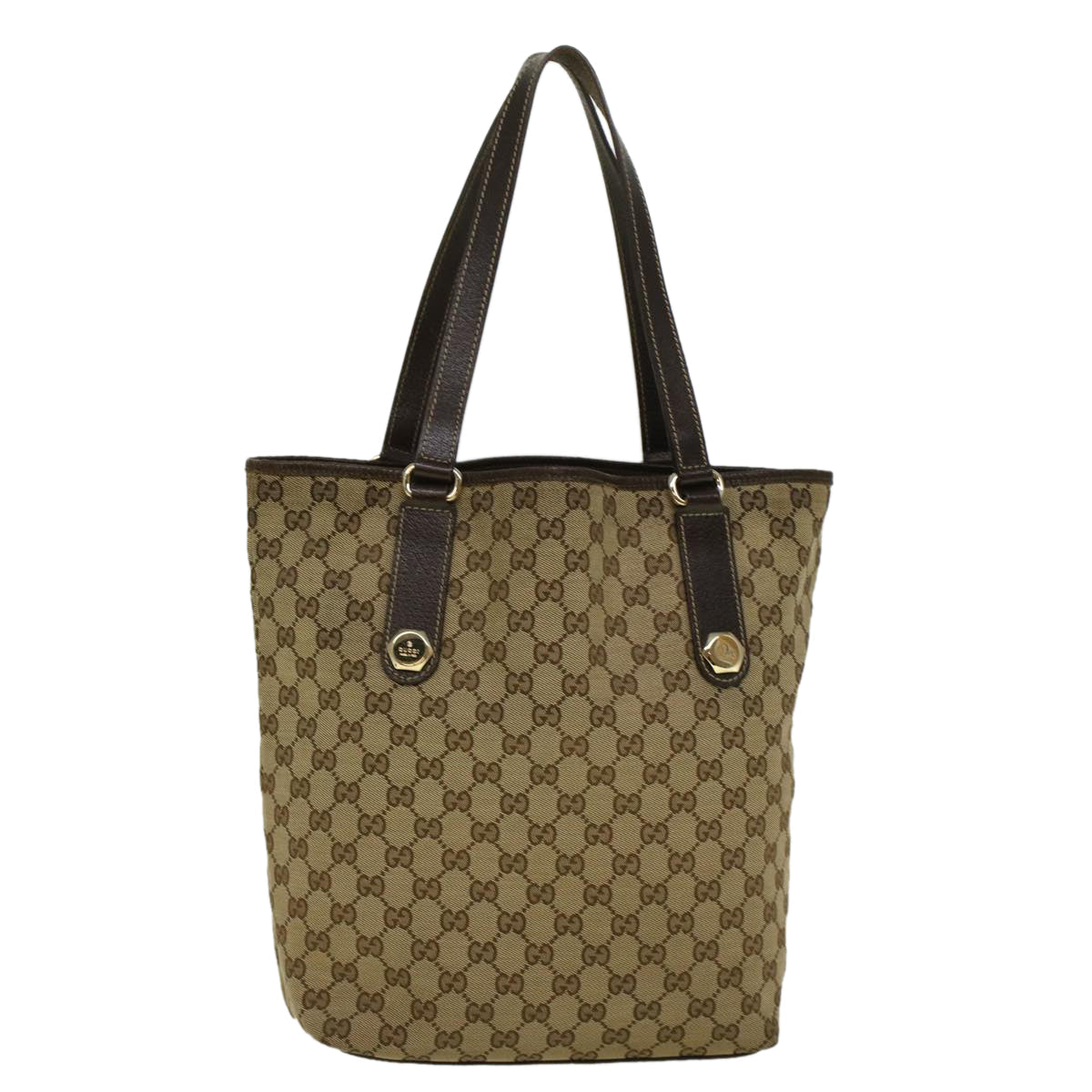GUCCI GG Canvas Tote Bag Beige 153009  ep2313