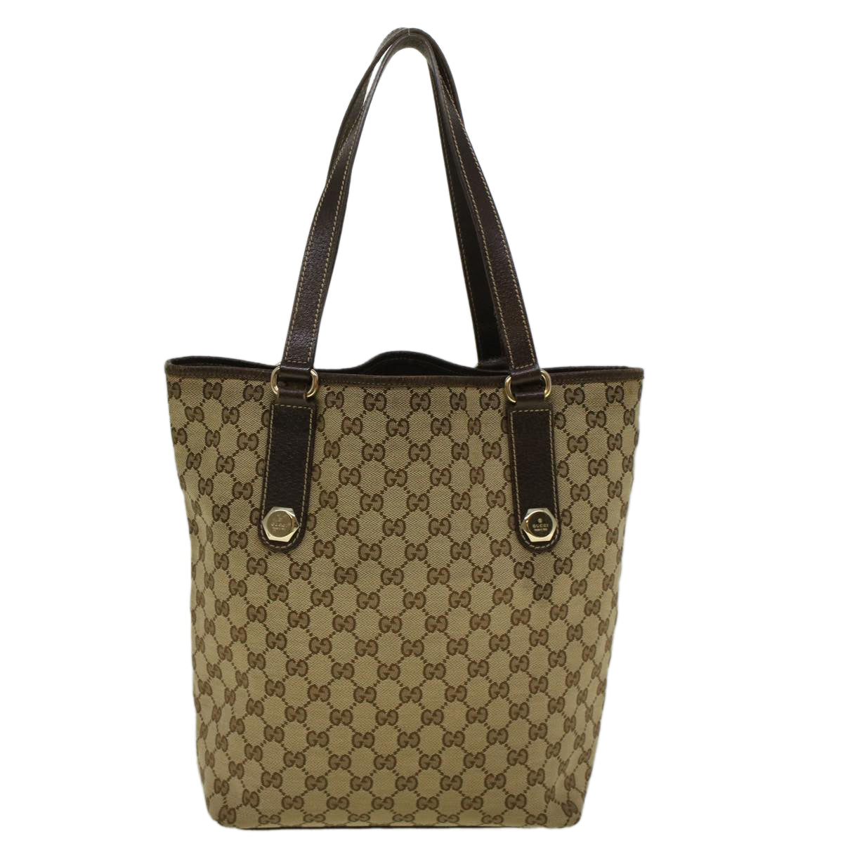 GUCCI GG Canvas Tote Bag Beige 153009  ep2313