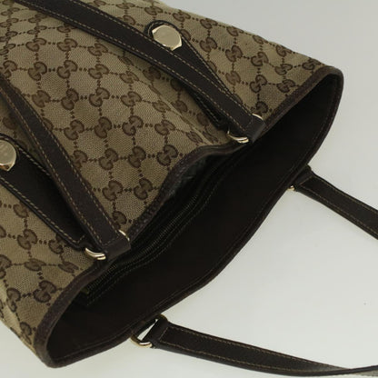 GUCCI GG Canvas Tote Bag Beige 153009  ep2313