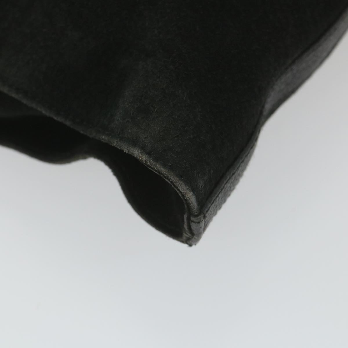 GUCCI Bamboo Tote Bag Suede Black 001 1095 1878  ep2327