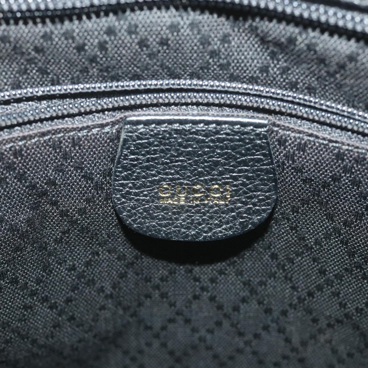 GUCCI Bamboo Tote Bag Suede Black 001 1095 1878  ep2327