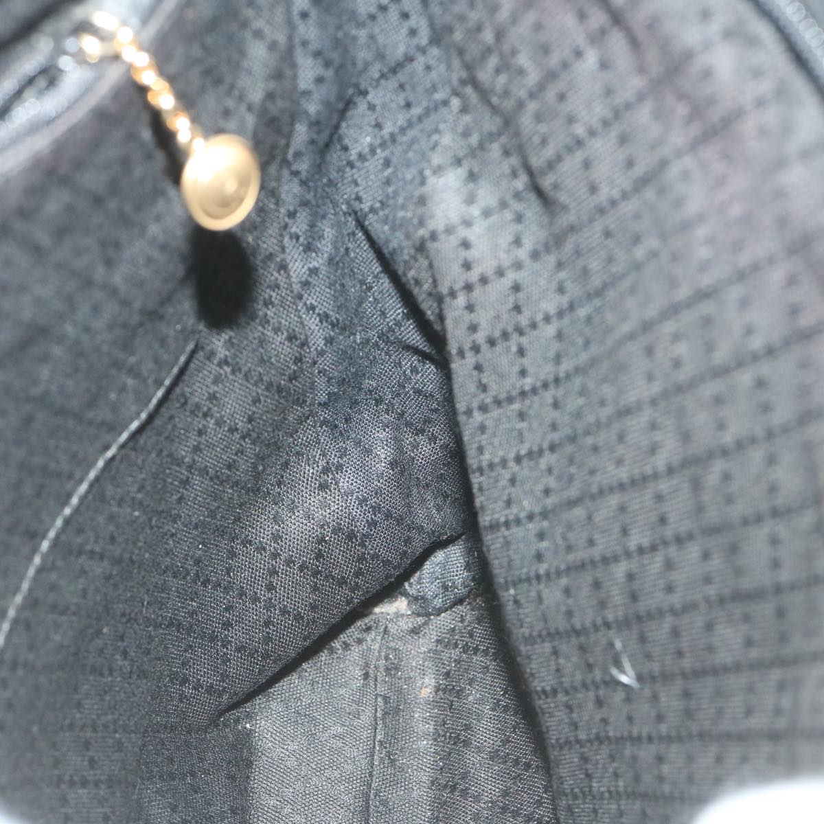 GUCCI Bamboo Tote Bag Suede Black 001 1095 1878  ep2327