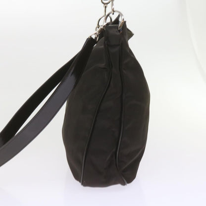 GUCCI Bamboo Shoulder Bag Nylon Black 001 1781 1577  ep2348