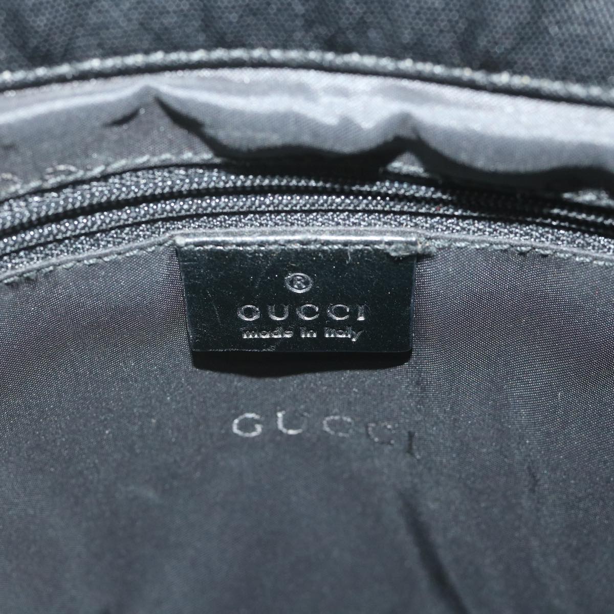 GUCCI Bamboo Hand Bag Canvas Black 002 1016 002855  ep2401