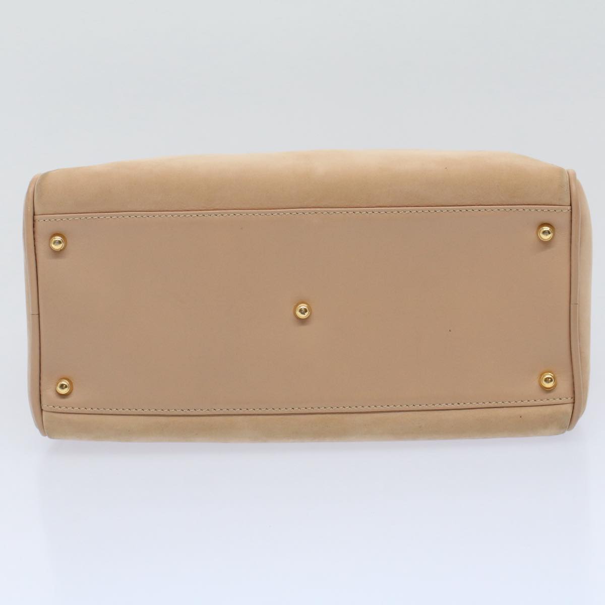 GUCCI Bamboo Hand Bag Suede Beige 000 3444 0294  ep2406