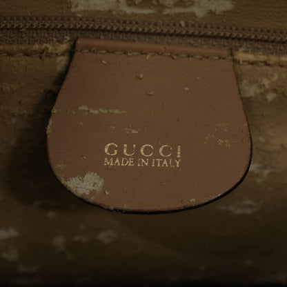 GUCCI Bamboo Hand Bag Suede Beige 000 3444 0294  ep2406