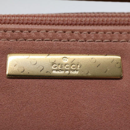 GUCCI Accessory Pouch Suede Pink 039 1103 2123  ep2415