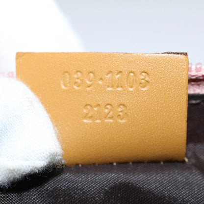 GUCCI Accessory Pouch Suede Pink 039 1103 2123  ep2415