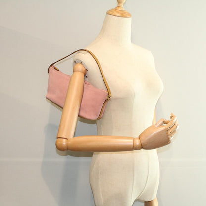 GUCCI Accessory Pouch Suede Pink 039 1103 2123  ep2415