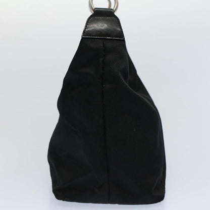 GUCCI Bamboo Shoulder Bag Nylon Black 000 1998 0531  ep2444